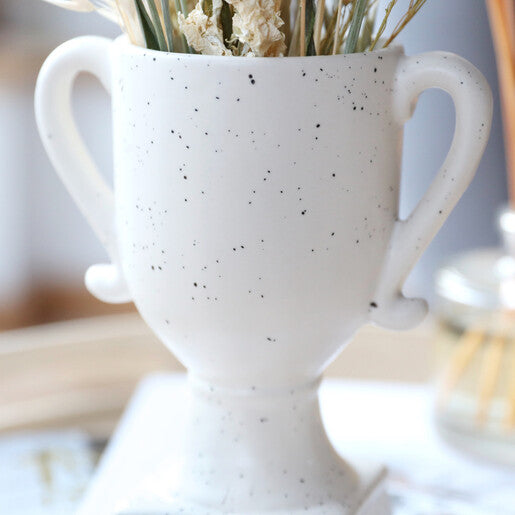 Speckle Trophy Vase